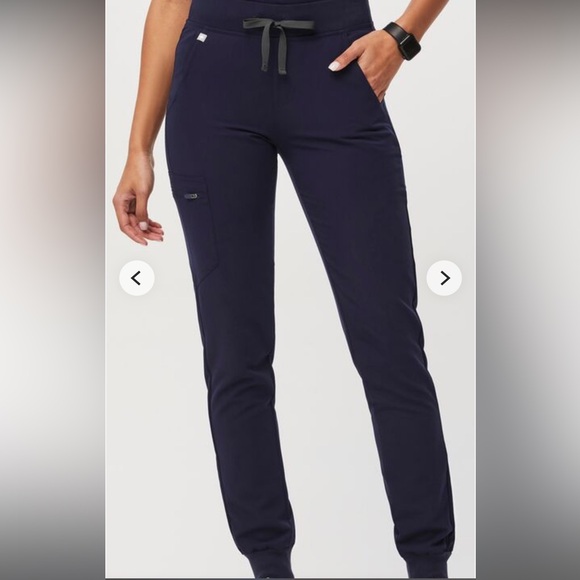Figs Pants - Figs Zamora 2.0 Jogger Scrub Pants Navy Blue Technical Collection Size XL